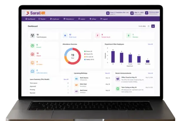 Smart Attendance Dashboard